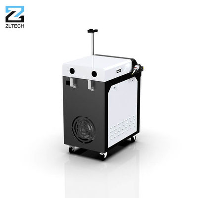 καθαρίζοντας μηχανή λέιζερ ινών 1000w 2000w 3000w με το σύστημα ψυγείων νερού