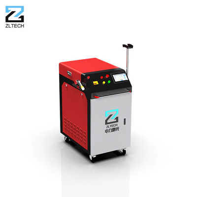 Πετρελαίου 1000w 1500w ινών δροσερό σύστημα νερού αέρα αφαίρεσης σκουριάς λέιζερ καθαρότερο